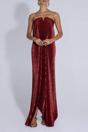 L'IDÉE Black Tie Gown - Scarlet Glitter