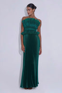 L'IDÉE Masquerade Gown - Pine