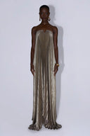 L'IDÉE Black Tie Gown - Gold Shimmer