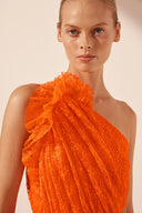 Shona Joy Sol Lace Asymmetrical Dress