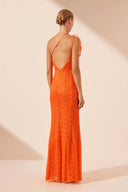 Shona Joy Sol Lace Asymmetrical Dress