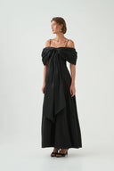 Aje Scarlet Gown - Black