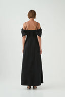 Aje Scarlet Gown - Black