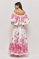 Aje Jardin Gown - Rosa Bold Light