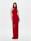 Misha Nicolette Jersey Dress - Cherry