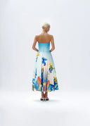 Justin Tong Aquarelle Midi Dress - Siren's Retreat