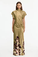 Acler Beckford Maxi Dress - Dusk Bulbs