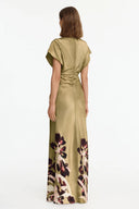 Acler Beckford Maxi Dress - Dusk Bulbs