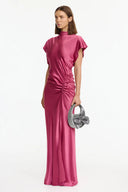 Acler Beckford Maxi Dress - Orchid Pink