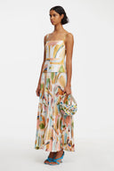 Acler Leasgill Midi Dress - Cubist Canyon