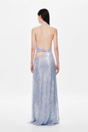 Misha Devon Sequin Dress - Cloud Blue