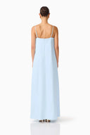 Elliatt Buttercup Embroided Maxi Dress - Blue