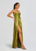 RETROFÊTE Stephie Gown - Metallic Peridot