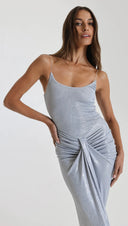 Natalie Rolt Allora Gown - Silver