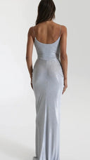 Natalie Rolt Allora Gown - Silver