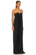 L'IDÉE Black Tie Gown - Noir