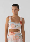 Miimi & Jiinda Miingii Lace Crop Top (Part Of A Set)