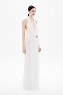 Misha Devon Sequin Dress - Ivory