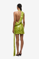 Misha Sapphire Sequin Mini Dress - Apple