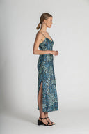 Miimi & Jiinda Jibaanga Silk Dress - Navy