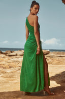 Sonya Moda Nour Maxi Dress - Forest Green Shimmer