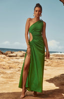 Sonya Moda Nour Maxi Dress - Forest Green Shimmer