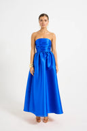 Pasduchas Pippa Strapless Midi - Cobalt