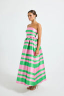 Pasduchas Gigi Strapless Midi - Watermelon