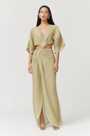 SUBOO Stevie Cross - Over Midi Dress - Gold