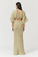 SUBOO Stevie Cross - Over Midi Dress - Gold