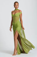 Babyboo Alaia Maxi Dress - Olive