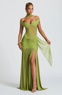 Babyboo Alaia Maxi Dress - Olive