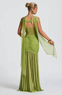 Babyboo Alaia Maxi Dress - Olive