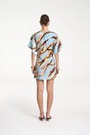 Summi Summi Tie Front Dress - Zanzibar
