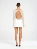 Benni Oskar Mini Dress - White
