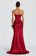Babyboo Kensington Maxi Dress - Deep Red