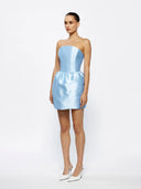 Effie Kats Luetta Mini Dress - Cornflower Blue