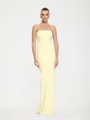 Effie Kats Monroe Gown - Lemon