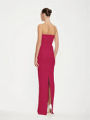 Effie Kats Monroe Gown - Raspberry