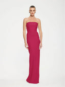 Effie Kats Monroe Gown - Raspberry
